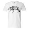 Unisex Softstyle® V-Neck T-Shirt Thumbnail