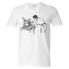Unisex Softstyle® V-Neck T-Shirt Thumbnail
