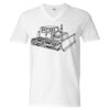 Unisex Softstyle® V-Neck T-Shirt Thumbnail