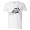 Unisex Softstyle® V-Neck T-Shirt Thumbnail