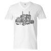 Unisex Softstyle® V-Neck T-Shirt Thumbnail