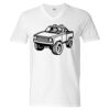 Unisex Softstyle® V-Neck T-Shirt Thumbnail